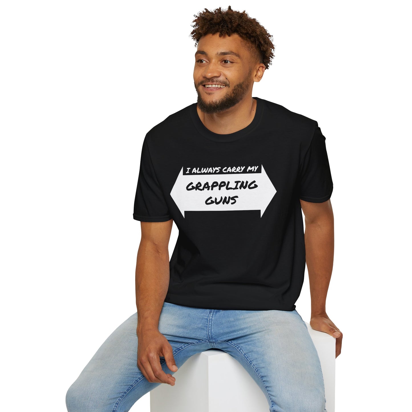 I Always Carry Grappling Guns (Unisex Softstyle T-Shirt)