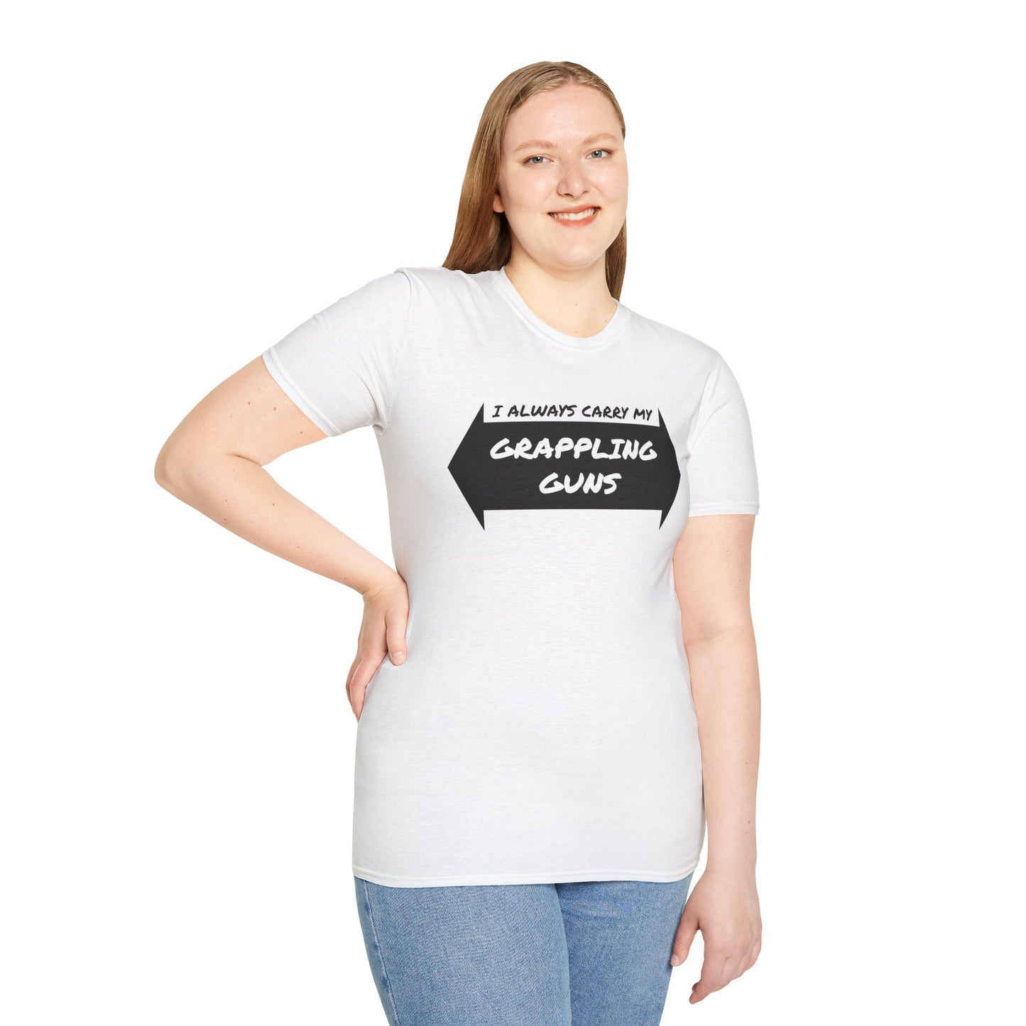 I Always Carry Grappling Guns (Unisex Softstyle T-Shirt)