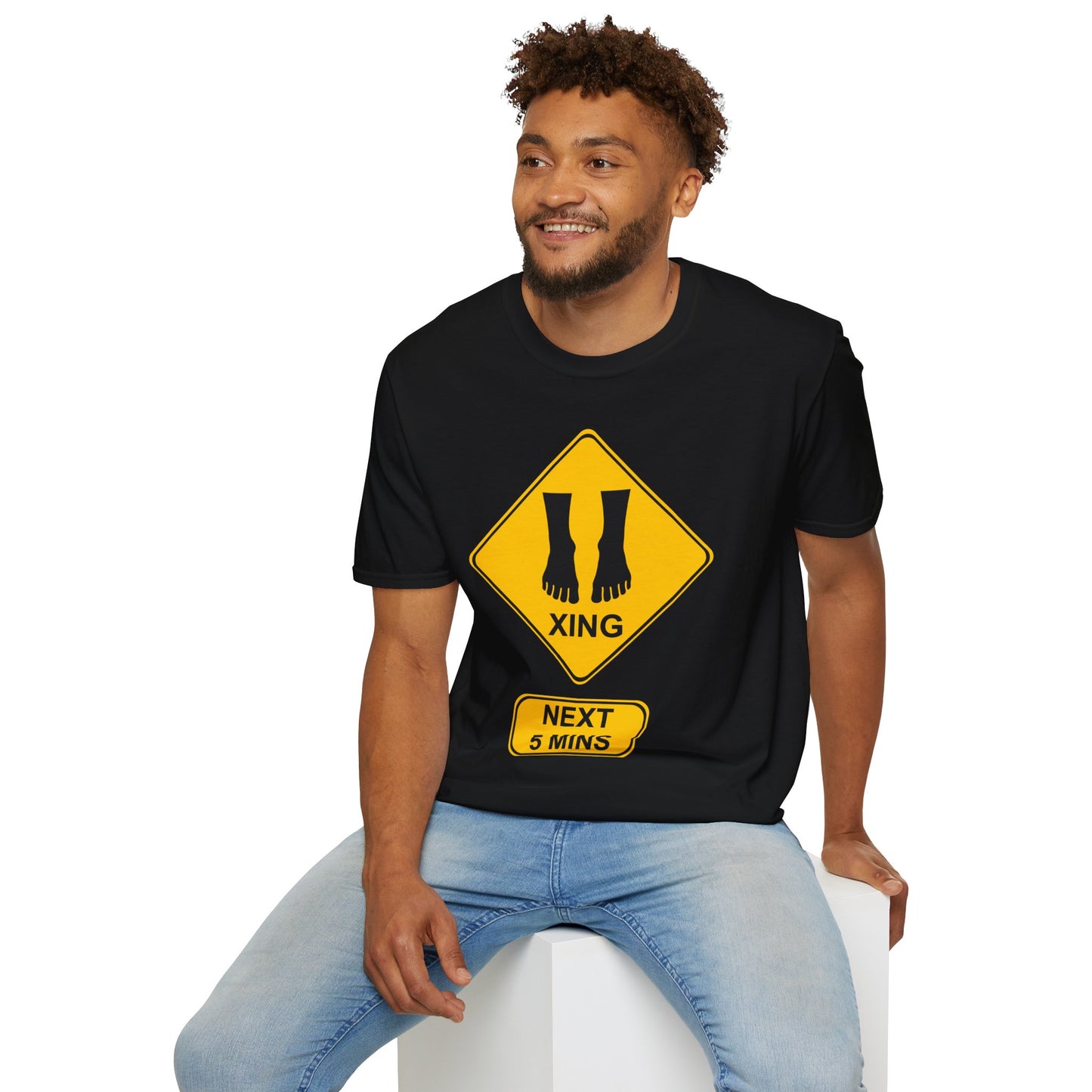 Ankle Xing (Unisex Softstyle T-Shirt)