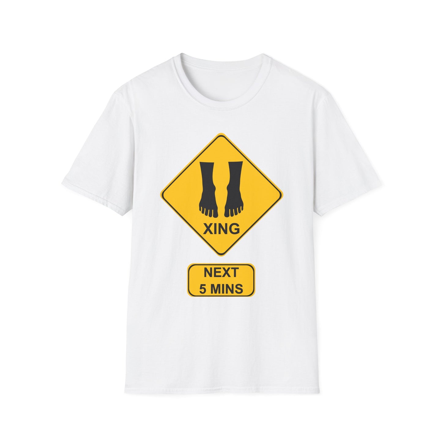 Ankle Xing (Unisex Softstyle T-Shirt)